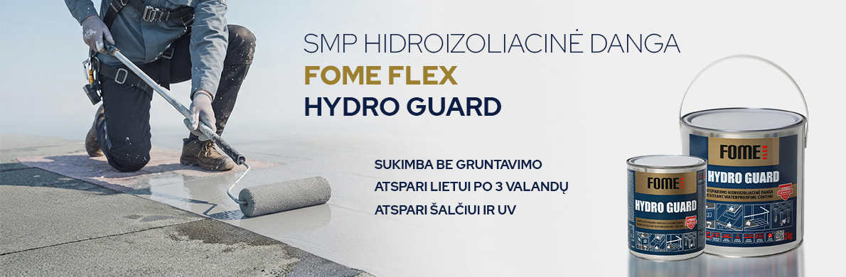 FOME FLEX Hydro Guard SMP hidroizoliacinė danga