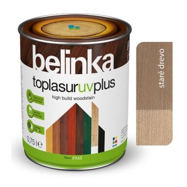 Medienos dažai BELINKA Toplasur Super 28 37028, 0,75l Medienos dažai BELINKA Toplasur Super 28 37028, 0,75l