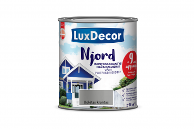 Impregnuojantys dažai LuxDecor Njord, Uolėtas krantas, 0,75 L