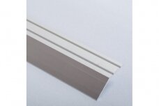 Profilis sujungimo aliuminio H-04-D2 0,9 m matinės sidabro spalvos