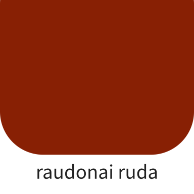 Alkidiniai emaliniai dažai RILAK Pentaprim, 0,9l raudonai ruda sp.
