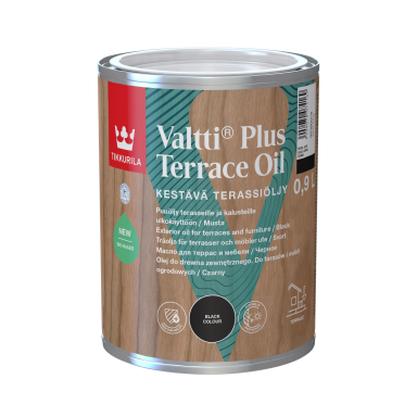 Aliejus medienai TIKKURILA Valtti Plus Terrace Oil, 0,9l juoda sp. Aliejus medienai TIKKURILA Valtti Plus Terrace Oil, 0,9l juoda sp.