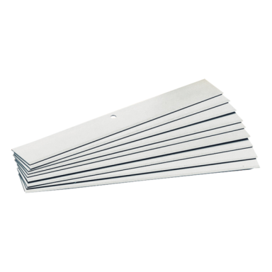 Atsarginiai grindų ir stiklo grandiklio ašmenys LOUTIL PARFAIT, 100mm 10vnt Atsarginiai grindų ir stiklo grandiklio ašmenys LOUTIL PARFAIT, 100mm 10vnt