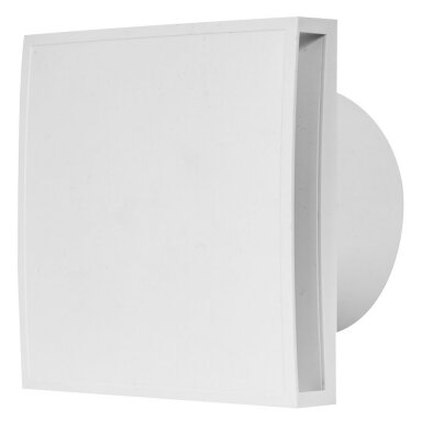 Elektrinis ventiliatorius EUROPLAST EET100 E-Extra, 100mm balta sp.