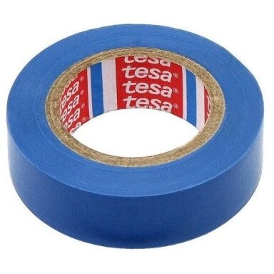 Izoliacinė juosta TESA Tesaflex 53988, 15mm 10m mėlyna sp.