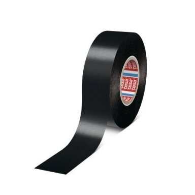 Izoliacinė juosta TESA Tesaflex, 15mm 10m juoda sp.