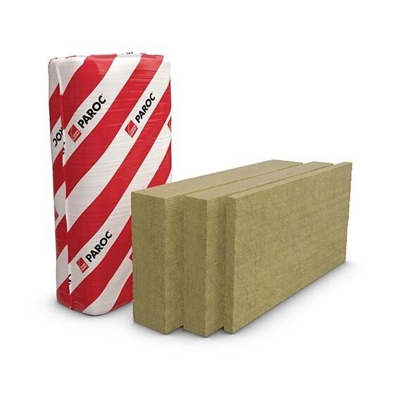 Akmens vata PAROC Ultra (eXtra), 100x565x1220mm Akmens vata PAROC Ultra (eXtra), 100x565x1220mm