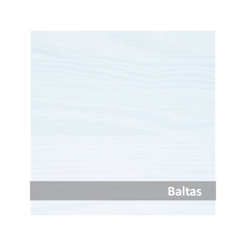 Dekoratyvins medienos impregnantas LUXDECOR, 1l balta sp. 1 Dekoratyvins medienos impregnantas LUXDECOR, 1l balta sp. 1