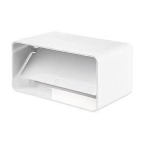 110x55mm PLASTIKINĖ JUGTIS SU SKLENDE 110x55mm PLASTIKINĖ JUGTIS SU SKLENDE