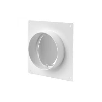 125MM APVALAUS SUJUNGIMO FLANŠAS IR VOŽTUVAS PLASTIKINIS