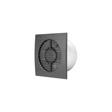 125MM ELEKTROS VENTILIATORIUS ANTRACITAS E-EXTRA