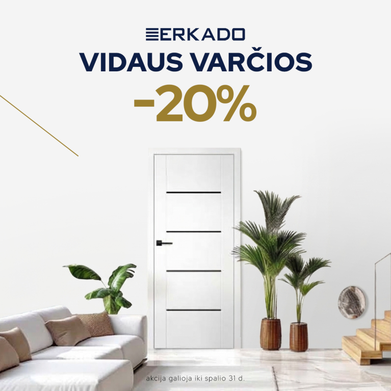 ERKADO vidaus varčios ERKADO vidaus varčios