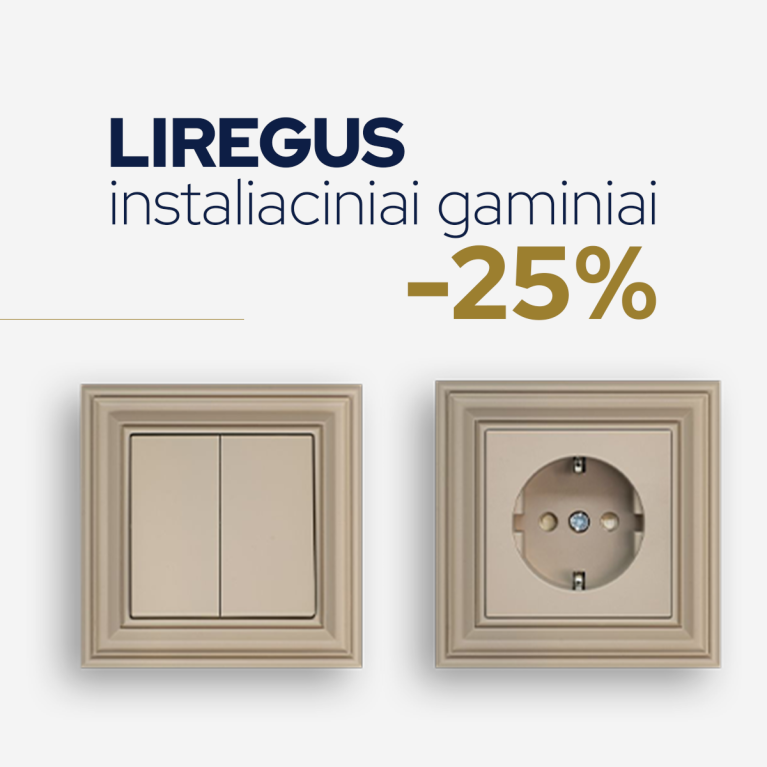 LIREGUS instaliaciniai įrenginiai LIREGUS instaliaciniai įrenginiai
