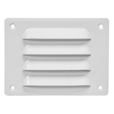 Ventiliacinės grotelės EUROPLAST MR14105, 140x105mm balta sp.