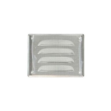 Grotelės ventiliacinės metalinės 140x105mm  INOX