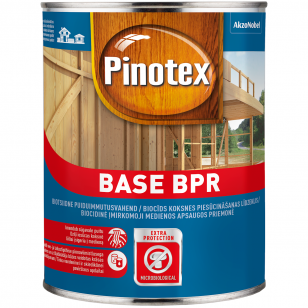 Impregnavimo gruntas PINOTEX Base BPR, 1l bespalvis