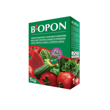 Trąšos pomidorams, agurkams ir kitoms daržovėms BIOPON, 1kg Trąšos pomidorams, agurkams ir kitoms daržovėms BIOPON, 1kg