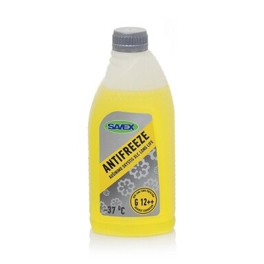 1L AUŠINIMO SKYSTIS ANTIFREEZE XLC G12++ -37* (GELTONAS) SAVEX