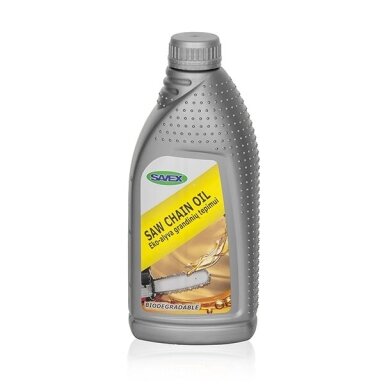 Alyva SAVEX EKO grandinėms, biodegraduojanti, 1 l