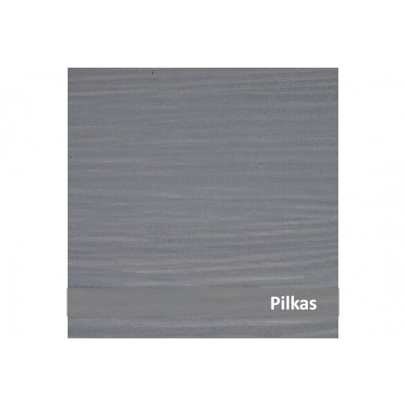Dekoratyvins medienos impregnantas LUXDECOR, 1l pilka sp. 1