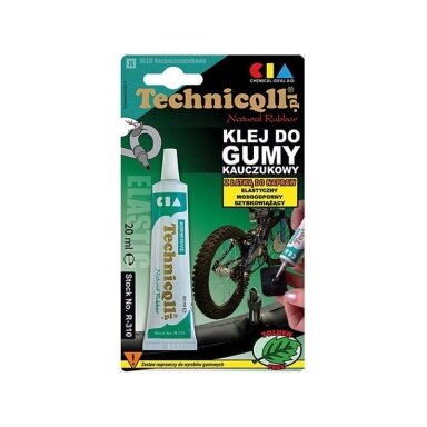 Klijai gumai TECHNIQLL R-310, 20ml Klijai gumai TECHNIQLL R-310, 20ml