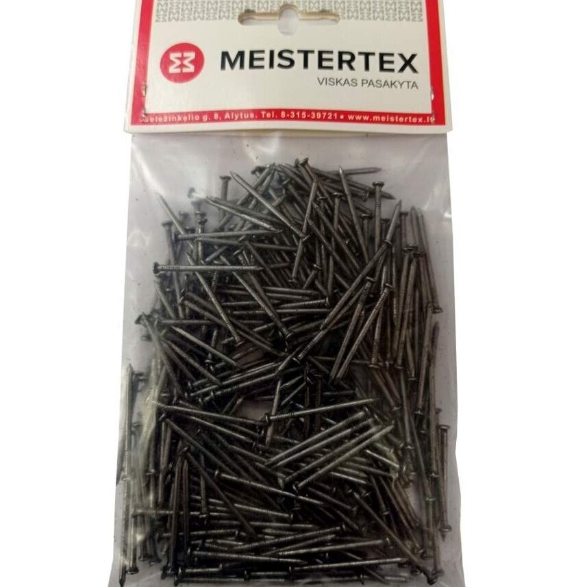 Statybinės vinys juodos 2.0x40mm MEISTERTEX Statybinės vinys juodos 2.0x40mm MEISTERTEX