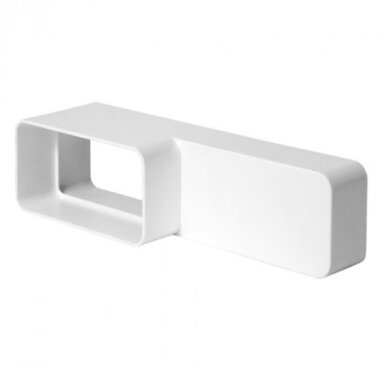 220x55mm-110x55mm, PLOKŠČIŲ KANALŲ SUJUNGIMAS PLASTIKINĖ
