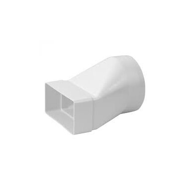 220x55mm, d125mm PEREIGA Į APVALŲ PLASTIKINĖ