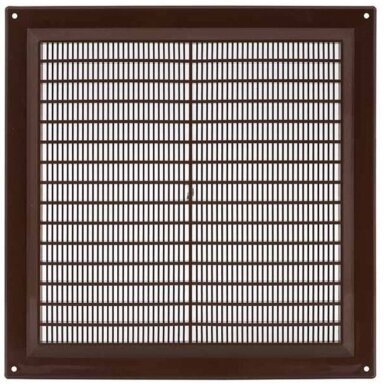 250x250mm GROTELĖ VENT. RUDA VR2525B
