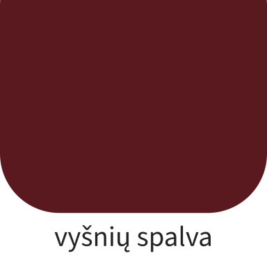 Alkidiniai emaliniai dažai RILAK Pentaprim, 2,7kg vyšninė sp.