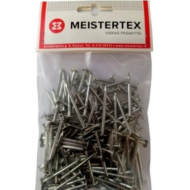 Tolinės vinys cinkuotos 2.5x40mm MEISTERTEX