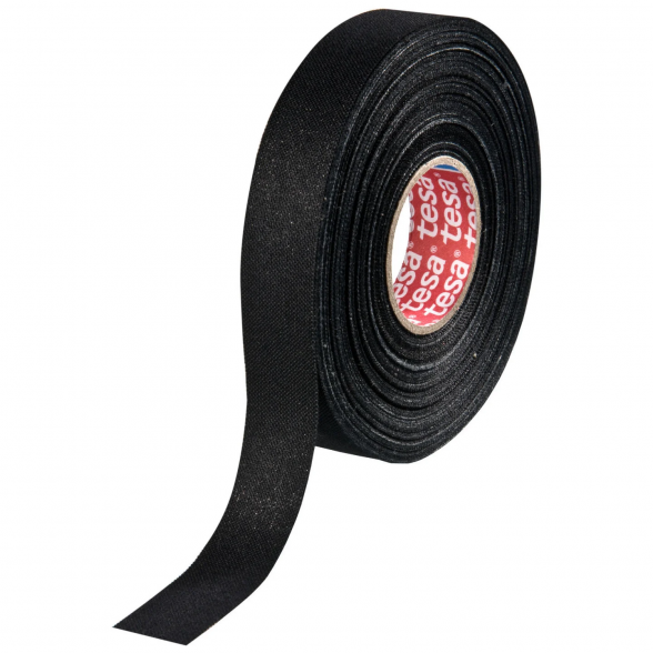 Izoliacinė juosta tekstilinė TESA 51006, 19mm 25m juoda sp. Izoliacinė juosta tekstilinė TESA 51006, 19mm 25m juoda sp.
