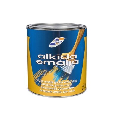 Dažai grindims RILAK, 2,7l šviesiai ruda sp.