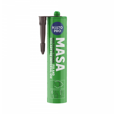 Hermetikas-klijai KIILTO Masa, 290ml juoda sp.