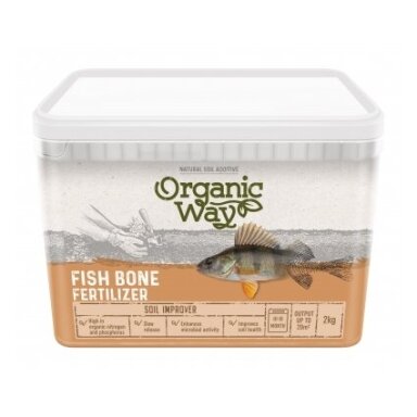 Žuvų miltai ORGANIC WAY, 2 kg Žuvų miltai ORGANIC WAY, 2 kg