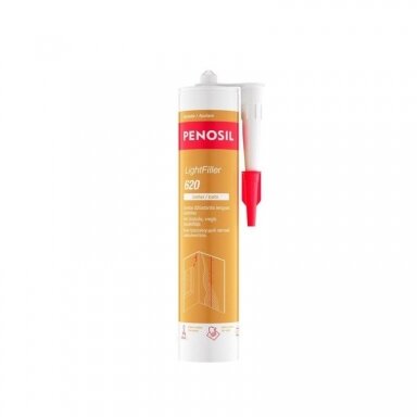 Akrilinis užpildas PENOSIL LightFiller 620, 300ml balta sp. Akrilinis užpildas PENOSIL LightFiller 620, 300ml balta sp.