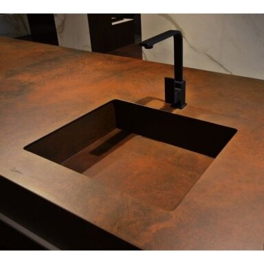 Kvarco plokštė LAMINAM Ossido Bruno, 100x300 cm Kvarco plokštė LAMINAM Ossido Bruno, 100x300 cm