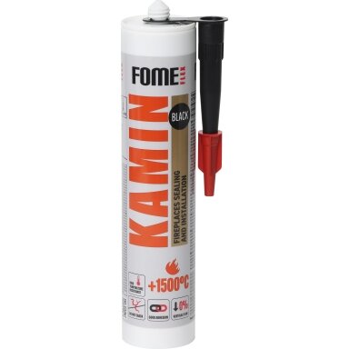 Karščiui atsparus hermetikas FOME FLEX 1500C Kamin Flex, 300ml juoda sp. Karščiui atsparus hermetikas FOME FLEX 1500C Kamin Flex, 300ml juoda sp.