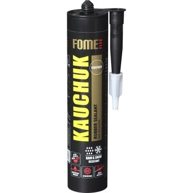 Hermetikas FOME FLEX Kauchuk, 300ml skaidrus Hermetikas FOME FLEX Kauchuk, 300ml skaidrus