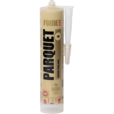 Hermetikas medienai FOME FLEX Parquet, 300ml pušies sp. Hermetikas medienai FOME FLEX Parquet, 300ml pušies sp.