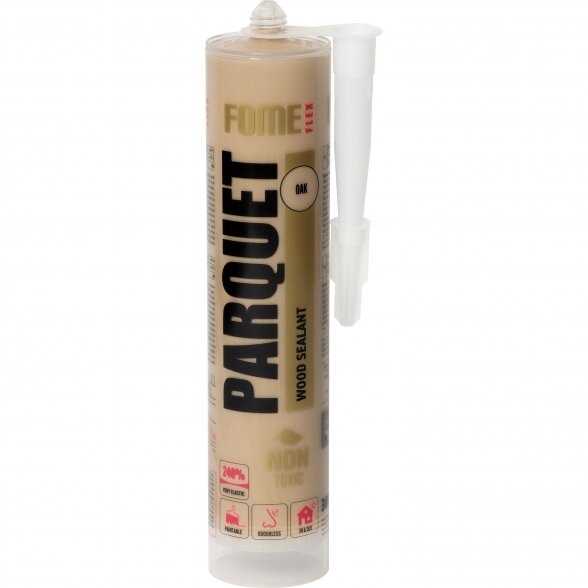 Hermetikas medienai FOME FLEX Parquet, 300ml ąžuolo sp. Hermetikas medienai FOME FLEX Parquet, 300ml ąžuolo sp.