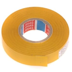Izoliacinė juosta TESA Premium, 19mm 33m geltona sp. Izoliacinė juosta TESA Premium, 19mm 33m geltona sp.