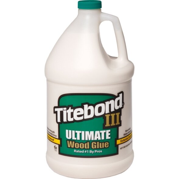 Medienos klijai TITEBOND Ultimate III, 3,78l Medienos klijai TITEBOND Ultimate III, 3,78l