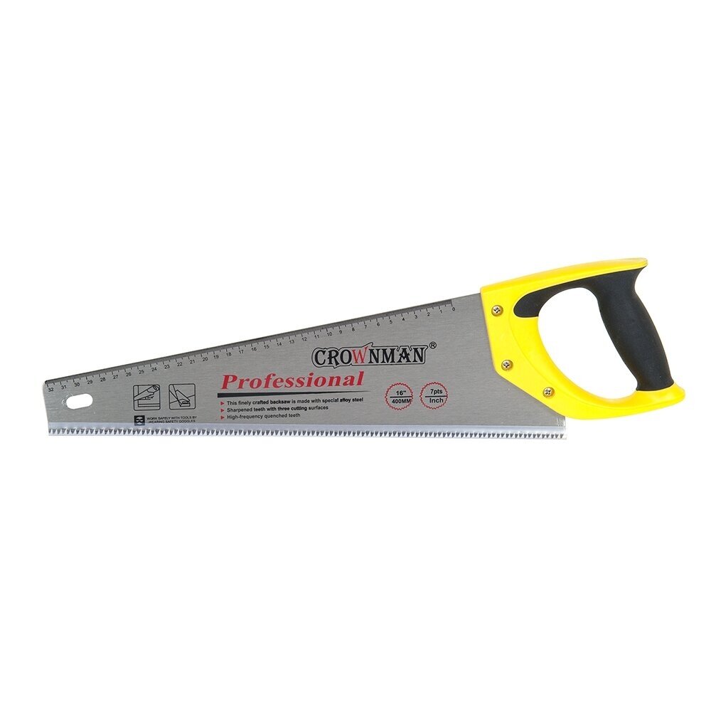 Rankinis pjūklas CROWNMAN 0831716, 400mm Rankinis pjūklas CROWNMAN 0831716, 400mm