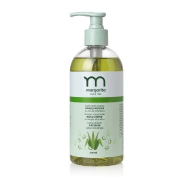 Skystas muilas MARGARITA, 400ml alavijų kvapo Skystas muilas MARGARITA, 400ml alavijų kvapo
