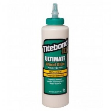 Medienos klijai TITEBOND III Ultimate, 474ml