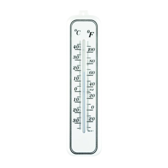 Plastikinis kambario termometras RAMCO PJS, 47x195 mm Plastikinis kambario termometras RAMCO PJS, 47x195 mm