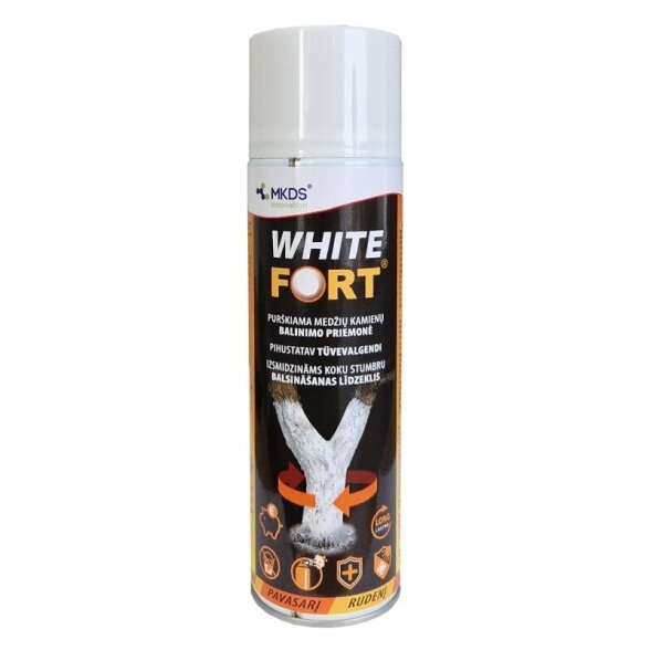 Purškiamas kamienų balintojas MKDS White Fort H06, 500ml Purškiamas kamienų balintojas MKDS White Fort H06, 500ml