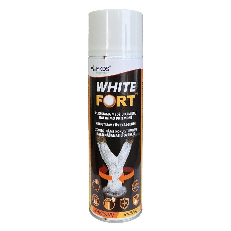 Purškiamas kamienų balintojas MKDS White Fort H06, 500ml Purškiamas kamienų balintojas MKDS White Fort H06, 500ml