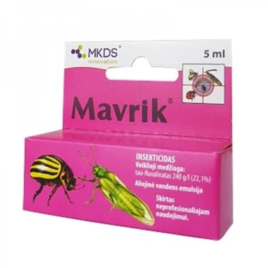 Insekticidas MKDS Mavrik Vita, 5ml Insekticidas MKDS Mavrik Vita, 5ml